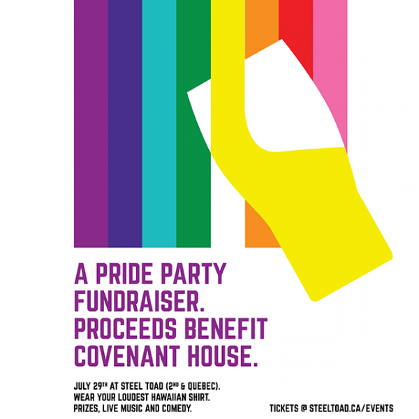 Pride Party Fundraiser in support of Covenant House
